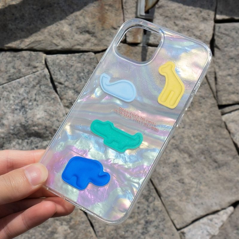 Custom Design Seashell Design IMD MagSafe Phone Case for iPhone 13 14 15 16 Pro Max - Image 4
