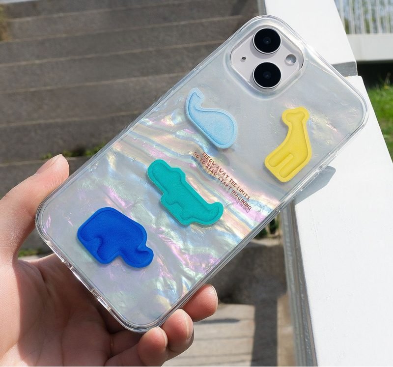 Custom Design Seashell Design IMD MagSafe Phone Case for iPhone 13 14 15 16 Pro Max - Image 2