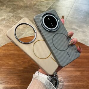 Slim MagSafe Carbon Fiber Phone Case for Huawei Mate 60 70 Pro
