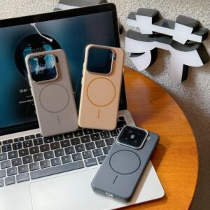 Slim MagSafe Carbon Fiber Phone Case for Xiaomi 14 15 Pro Ultra