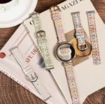 Colorful Woven Pattern Leather Strap for Huawei, for Xiaomi for iWatch 1/2/3/4/5/6/7/8/9/10 Ultra 1/2 Wathch Band