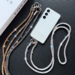 Luxury Crystal Long Crossbody Chain Mobile Phone Lanyard Rhinestone Hanging Chain Wrist Strap