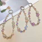Crystal Crown Mobile Phone Lanyard High-end Rhinestone Wrist Pendant Hanging Chain