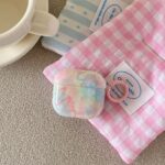 Ins Pink Blue Splash-ink IMD Cover for AirPods 1/2 3 4 Pro 1/2 Earphone Case Accessory