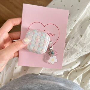 Pink Strawberry Clear IMD Cover for AirPods 1/2 3 4 Pro 1/2 Earphone Case Accessory