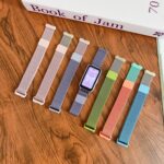 Graduated Color Magnetic Buckle Steel Strap Wrist Band for iWatch 1/2/3/4/5/6/7/8/9/10 Ultra 1/2 Wathch Band